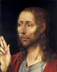 Salvator Mundi (Saviour of the World). Artist: Massys, Quentin (1466–1530)