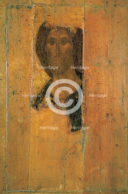 Salvator Mundi (Saviour of the World), c1410.  Creator: Rublev, Andrei (1360/70-1430).