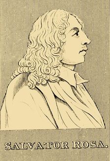 Salvator Rosa (1615-1673), 1830. Creator: Unknown