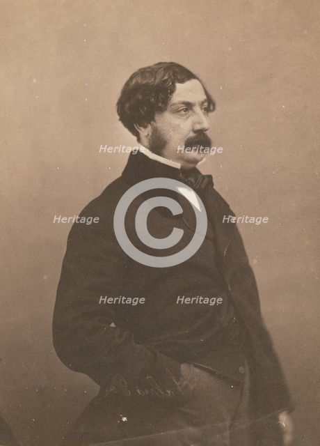 Salvador, financier, 1855-1859. Creator: Nadar.