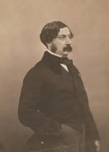 Salvador, financier, 1855-1859. Creator: Nadar