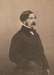 Salvador, financier, 1855-1859. Creator: Nadar