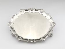 Salver, 1748/53. Creator: Elias Boudinot