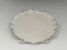 Salver, 1755/65. Creator: Unknown