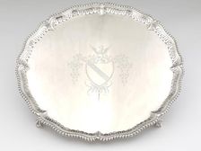 Salver, 1766/80. Creator: William Grigg