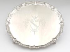 Salver, 1766/80. Creator: William Grigg