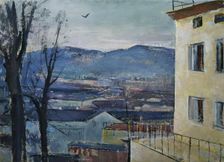 Salzburg Evening Landscape, c1924. Creator: Anton Faistauer
