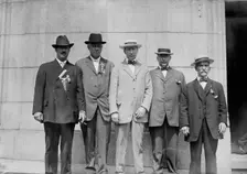 Sam B. Boyd (Knoxville), H.C. Bunker (Cin'ti), Geo. Olvanny (Dep. Com'y..., between c1910-c1915. Creator: Bain News Service