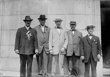 Sam B. Boyd (Knoxville), H.C. Bunker (Cin'ti), Geo. Olvanny (Dep. Com'y..., between c1910-c1915. Creator: Bain News Service