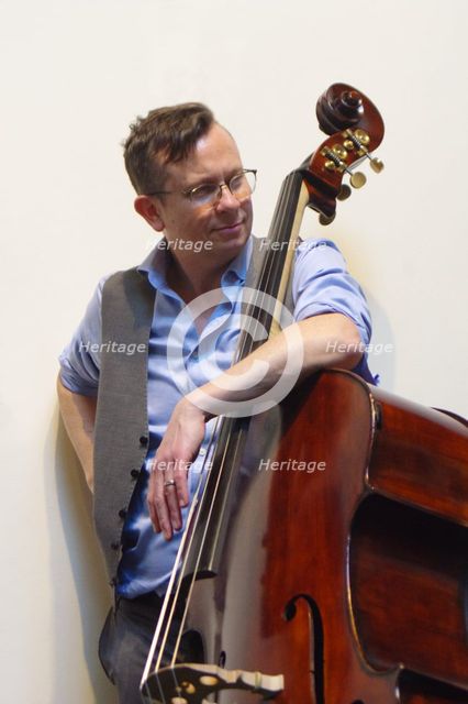 Sam Burgess - James Pearson Trio, NJA Methodist Church, Loughton, Essex, 2.9.19. Creator: Brian O'Connor.