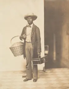 Sam (Campus Vendor, from a Yale Class Abum), ca. 1858. Creator: George K. Warren