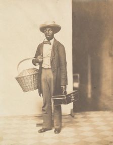 Sam (Campus Vendor, from a Yale Class Abum), ca. 1858. Creator: George K. Warren