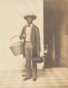 Sam (Campus Vendor, from a Yale Class Abum), ca. 1858. Creator: George K. Warren