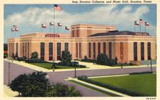 Sam Houston Coliseum and Music Hall, Houston, Texas, USA, 1948