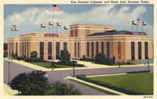 Sam Houston Coliseum and Music Hall, Houston, Texas, USA, 1948