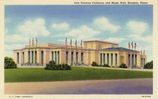 Sam Houston Coliseum and Music Hall, Houston, Texas, USA, 1936