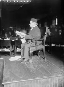 Sam'l [i.e., Samuel] Gompers, 1915. Creator: Bain News Service