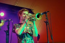 Sam Warner, Love Supreme Jazz Festival, Glynde Place, East Sussex, 2015. Artist: Brian O'Connor