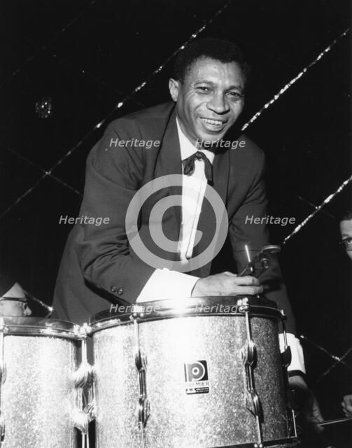 Sam Woodyard, American jazz drummer, c1963. Creator: Brian Foskett.