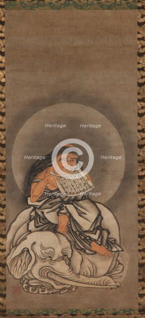 Samantabhadra (Fugen), Muromachi period, 1333-1573. Creator: Unknown.