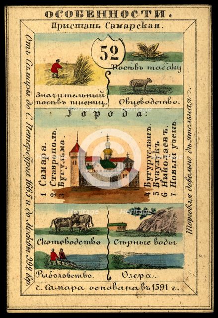 Samara Province, 1856. Creator: Unknown.