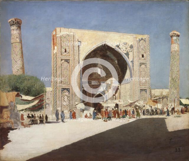 Samarkand, 1869-1870. Artist: Vereshchagin, Vasili Vasilyevich (1842-1904)