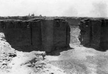 Samarra city from the Malwiya tower, Mesopotamia, 1918