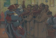 Samko Dudik with his Band, 1927. Creator: Anton Frolka