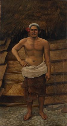 Samoan Man, ca. 1885-1899. Creator: Antonio Zeno Shindler