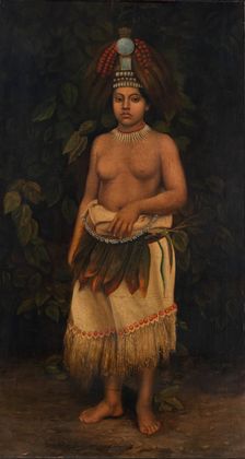 Samoan Woman, ca. 1885-1899. Creator: Antonio Zeno Shindler