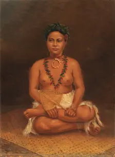 Samoan Woman, ca. 1890-1899. Creator: Antonio Zeno Shindler