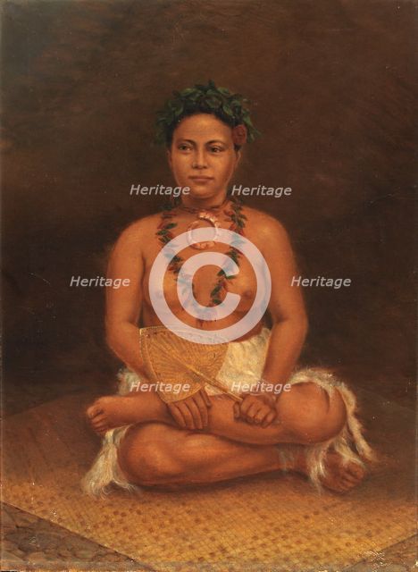 Samoan Woman, ca. 1890-1899. Creator: Antonio Zeno Shindler.