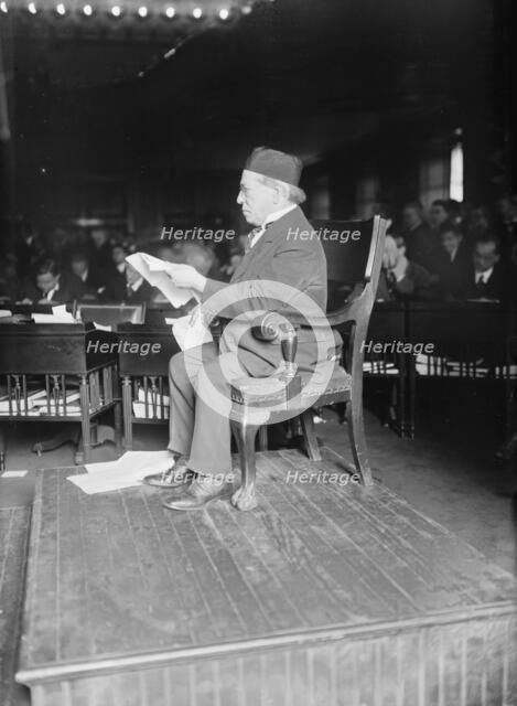 Sam'l [i.e., Samuel] Gompers, 1915. Creator: Bain News Service.