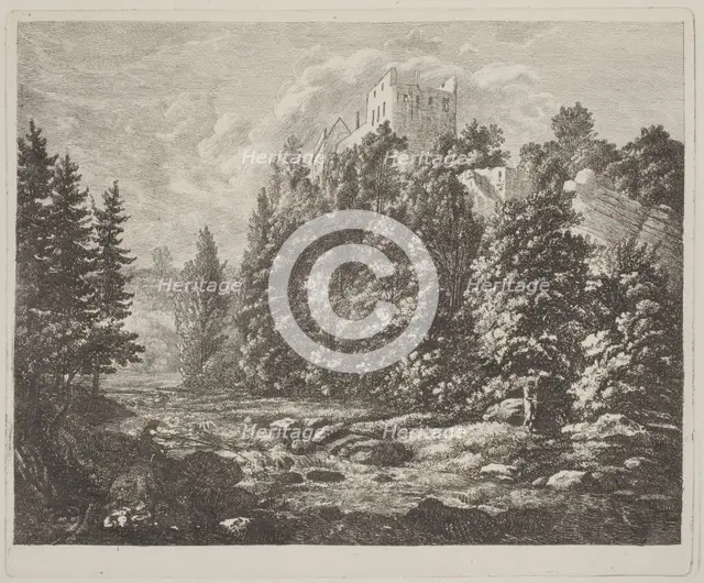 Sammlung Radierter Blaetter von Nathe, 1808. Creator: Christoph Nathe.