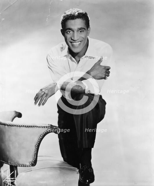 Sammy Davis Jr (1925-1990), American entertainer. Creator: Unknown.