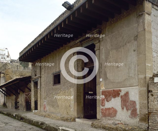 Samnite House, Herculaneum, Italy, 2nd century BC, (2002). Creator: LTL.