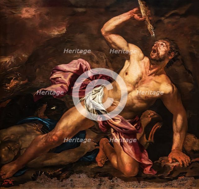 Samson, 1667. Creator: Giovanni Battista Langetti.