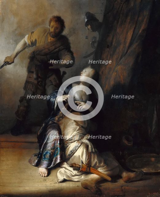 Samson and Delilah, 1628.