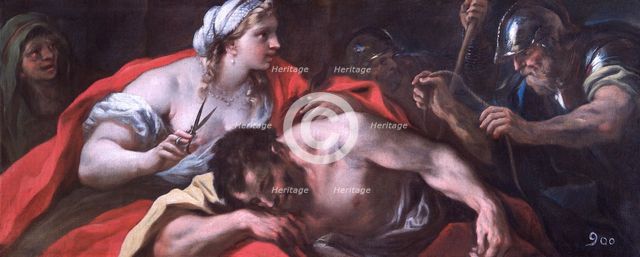 'Samson and Delilah', 17th century. Artist: Luca Giordano.