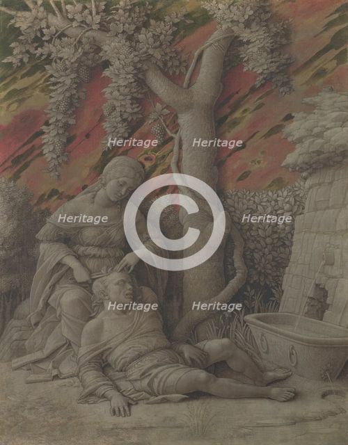 Samson and Delilah, c. 1500. Artist: Mantegna, Andrea (1431-1506)