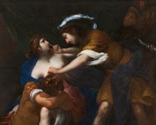 Samson and Delilah, c 1645. Creator: Furini; Francesco (1603-1643)