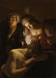 Samson and Delilah, c. 1616. Creator: Gerrit van Honthorst (Dutch, 1590-1656)