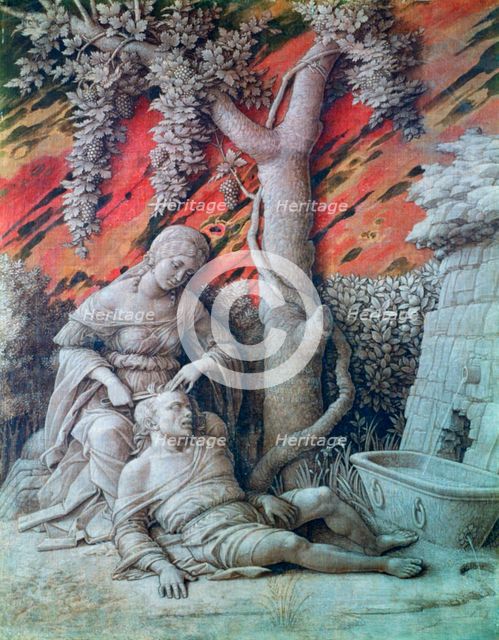 'Samson and Delilah', c1500. Artist: Andrea Mantegna