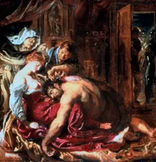 Samson and Delilah c1609-1610. Artist: Peter Paul Rubens