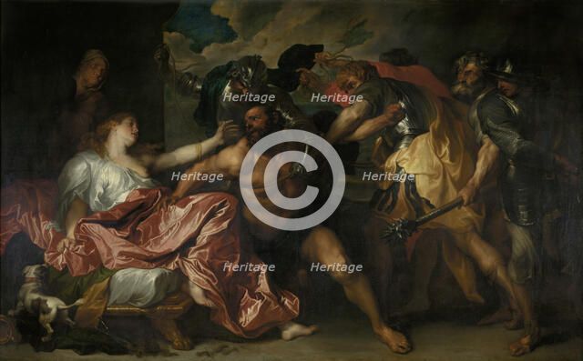 Samson and Delilah, c1630s. Creator: Anthony van Dyck.