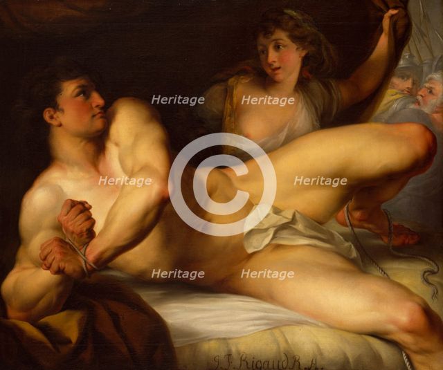 Samson and Delilah, c1784. Creator: John Francis Rigaud.