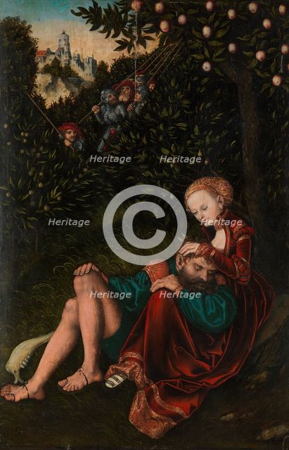 Samson and Delilah, ca. 1528-30. Creator: Lucas Cranach the Elder.