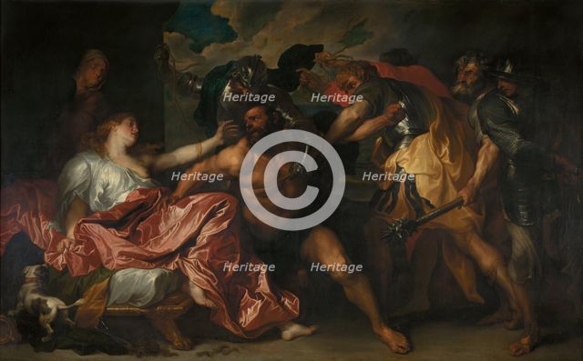 Samson and Delilah. Creator: Dyck, Sir Anthony van (1599-1641).