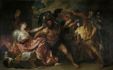 Samson and Delilah. Creator: Dyck, Sir Anthony van (1599-1641)