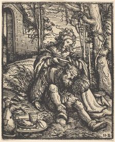 Samson and Delilah. Creator: Hans Burgkmair, the Elder